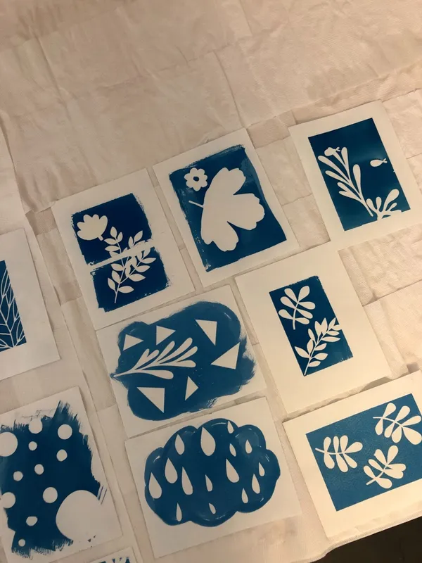 Wecandoo - Découvre le cyanotype