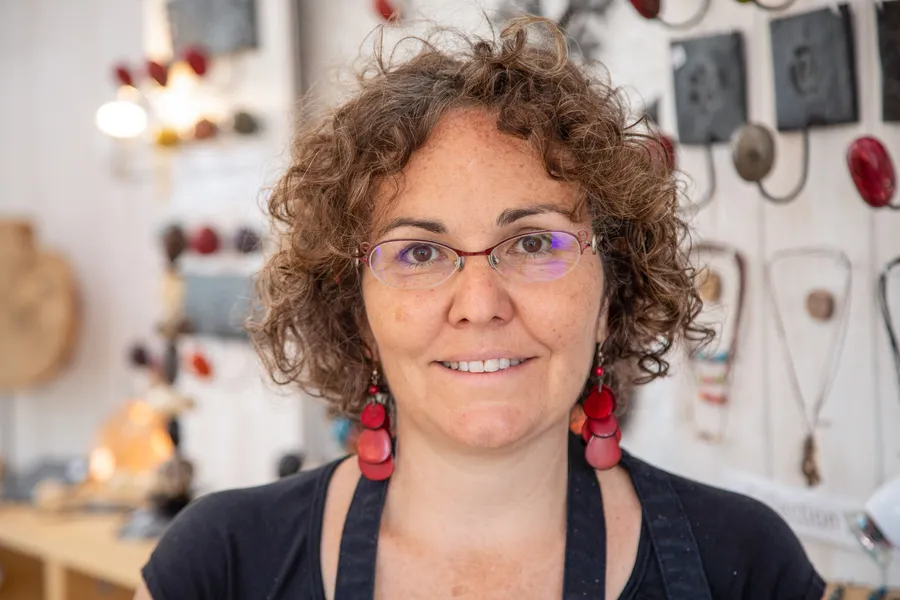 Carole : Bijoutière Tagua à Bas. d'Arcachon