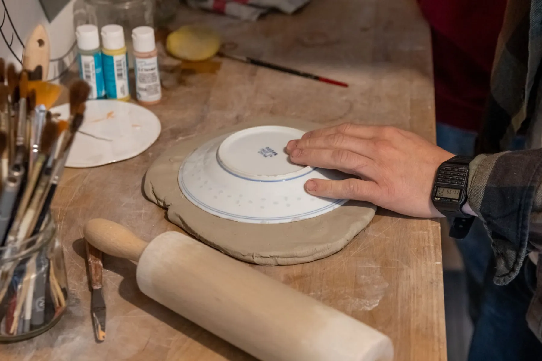 Modelez vos assiettes en céramique - Afbeelding nr. 4 - Wecandoo