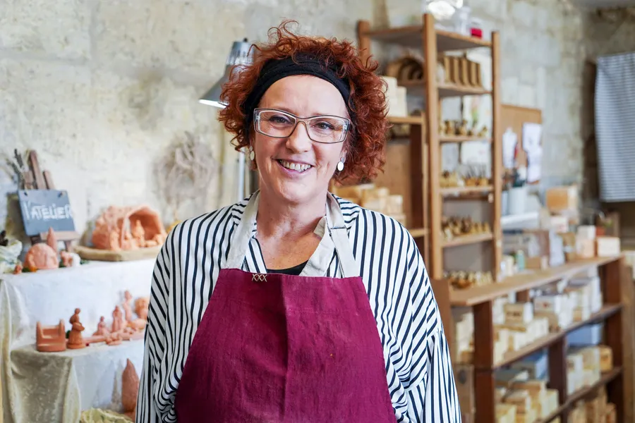 Christine : Santonnière à Barbentane