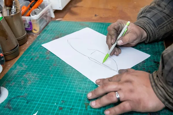 Réalisez votre couteau pliant - Afbeelding nr. 1 - Wecandoo