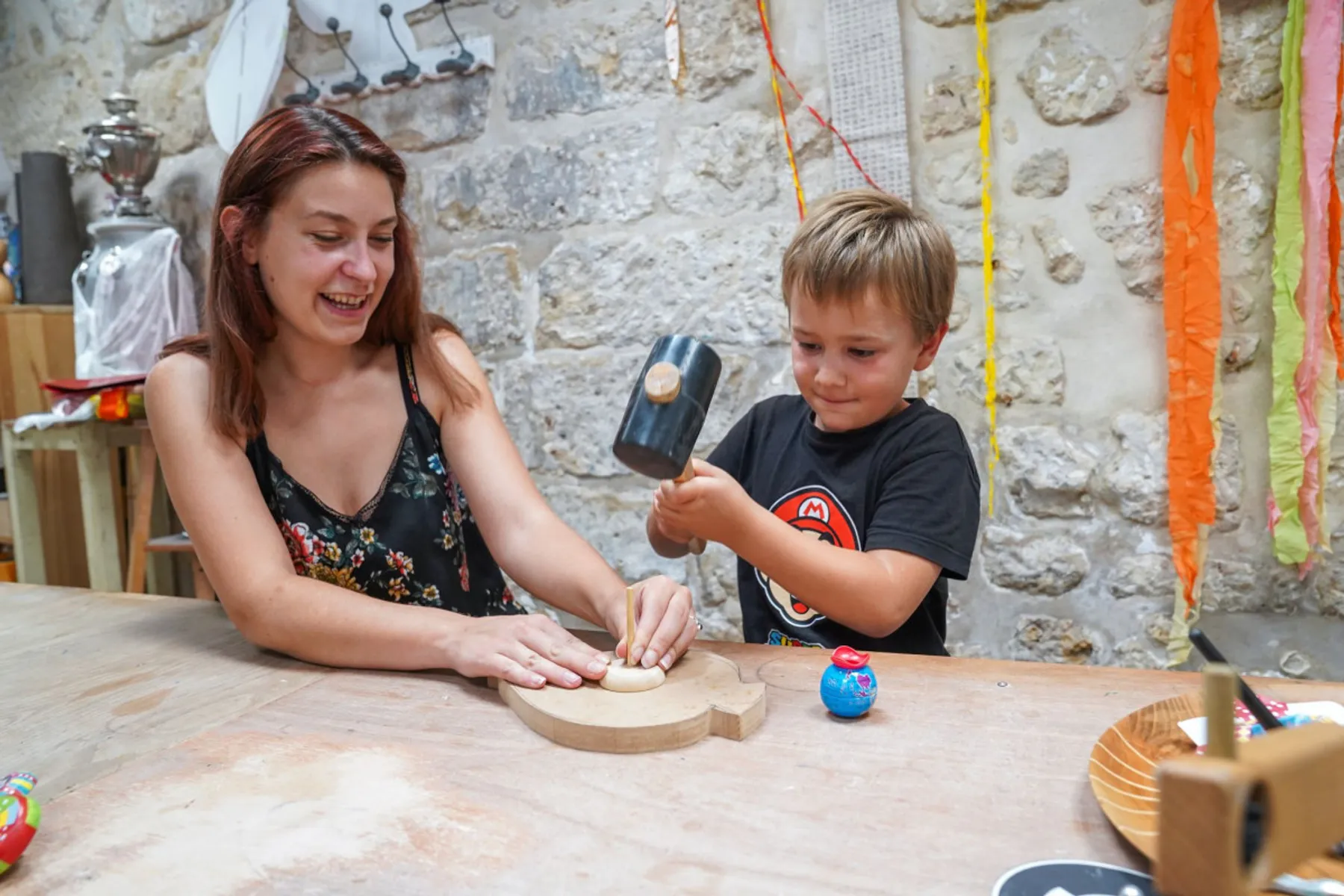 Fabrique ta toupie en bois - Image n°4 - Wecandoo