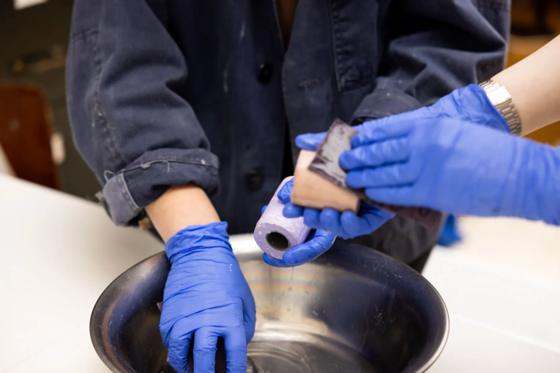 Maak uw eigen paar terrazzo-kaarshouders - Afbeelding nr. 4 - Wecandoo