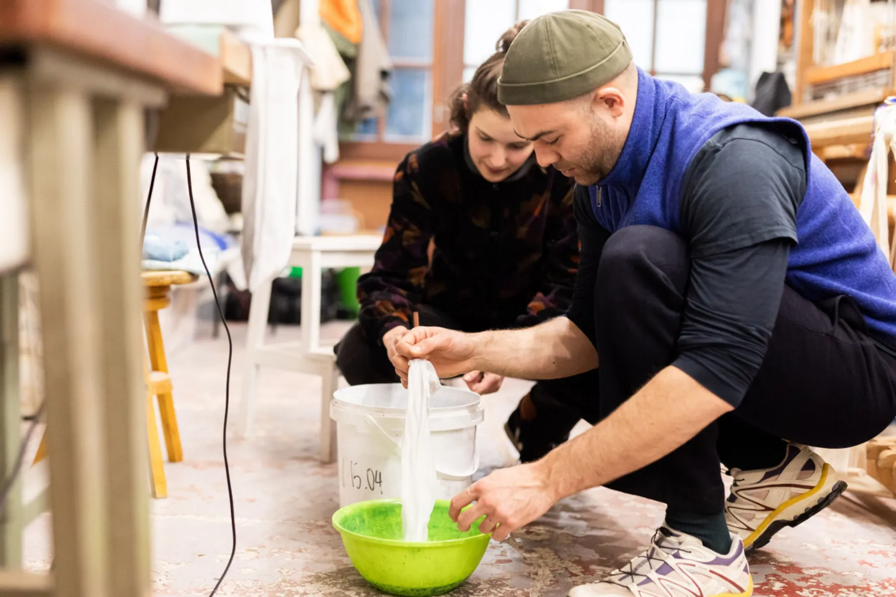 Maak een dag lang kennis met indigo verven - Afbeelding nr. 3 - Wecandoo