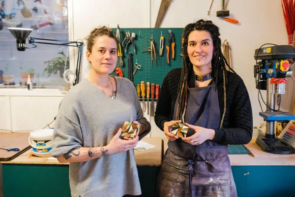 Wecandoo - Fabriquez vos sous-verres en marqueterie de bois