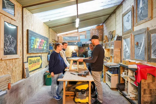 Wecandoo - Créez votre banc en bois recyclé