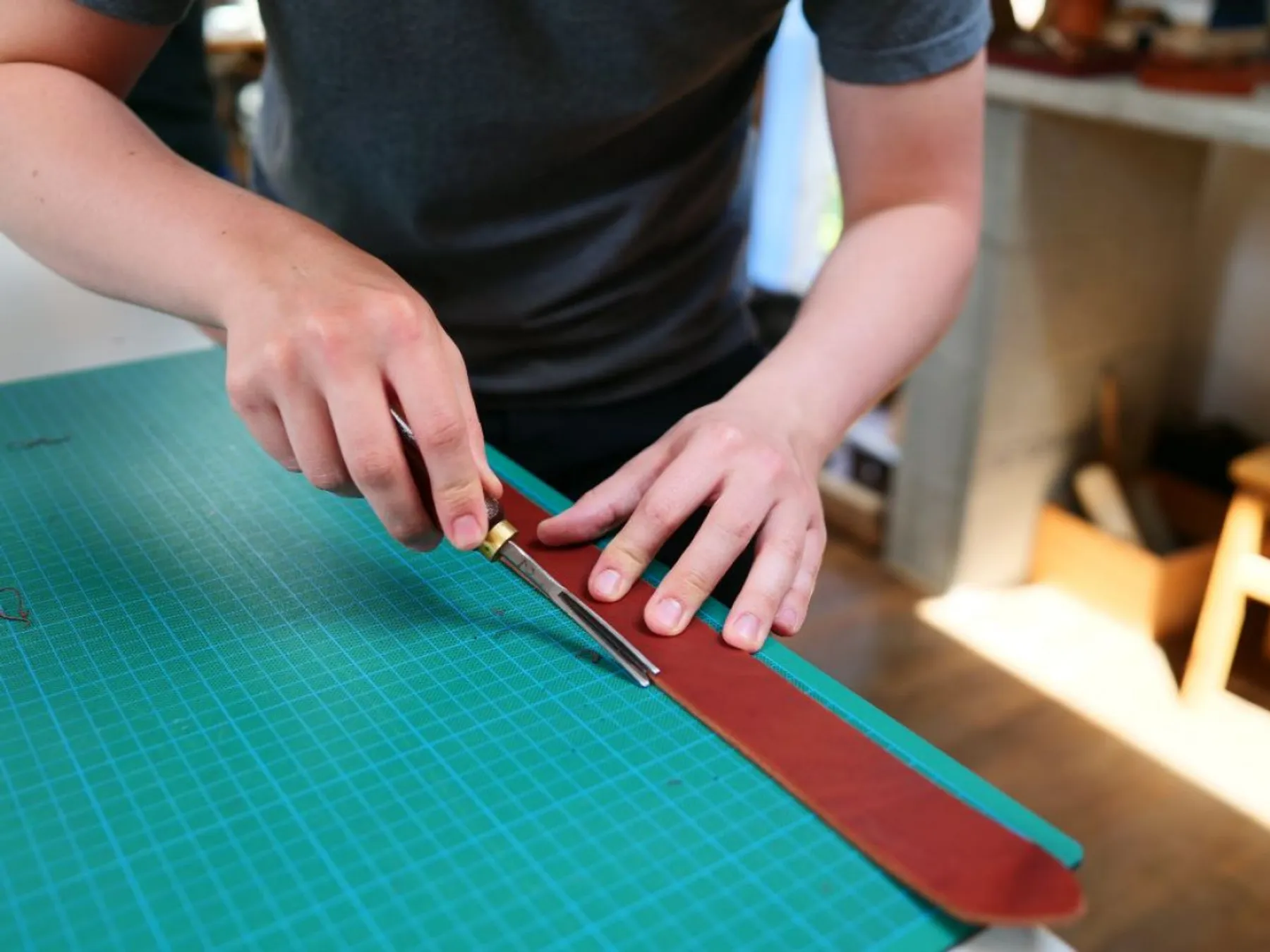 Réalisez votre ceinture en cuir sur-mesure - Image n°3 - Wecandoo