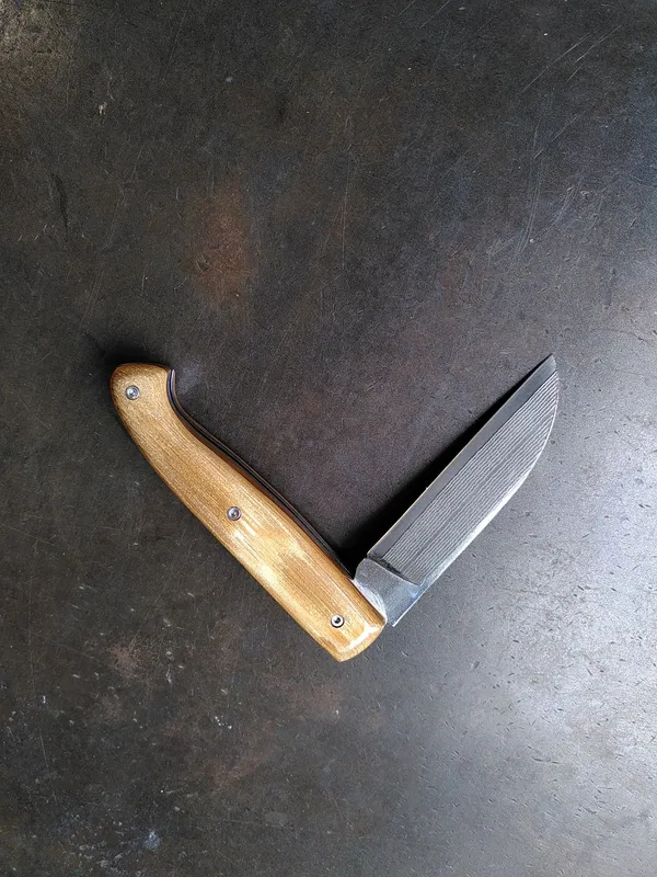 Wecandoo - Fabriquez votre couteau pliant en Damas