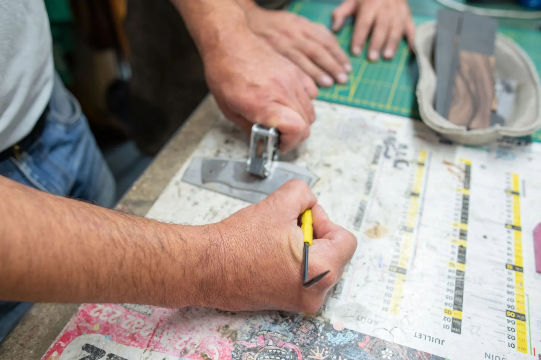 Réalisez votre couteau pliant à cran carré - 2J - Image n°2 - Wecandoo