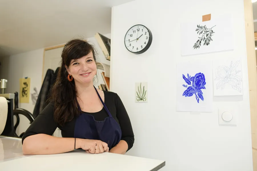 Laure : Graveuse à Rennes