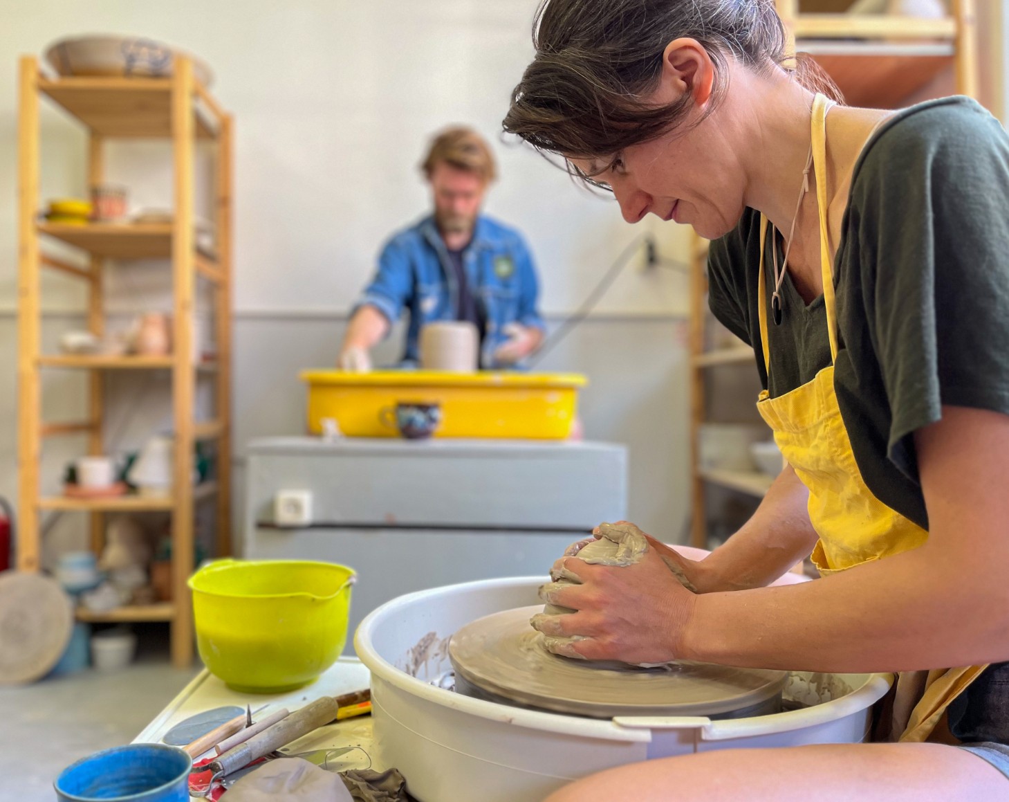 How to make a bowl on a pottery wheel, Everyday