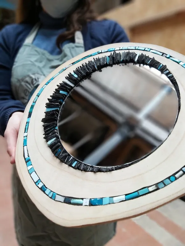 Wecandoo - Fabriquez votre miroir en mosaïque