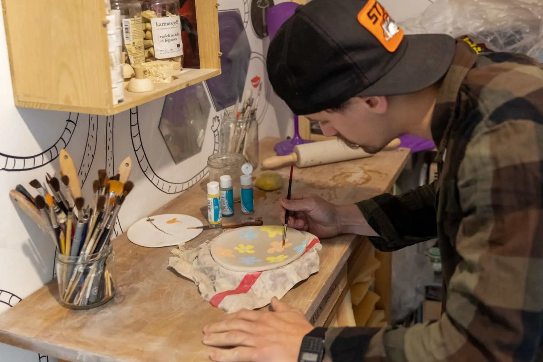 Modelez vos assiettes en céramique - Afbeelding nr. 2 - Wecandoo