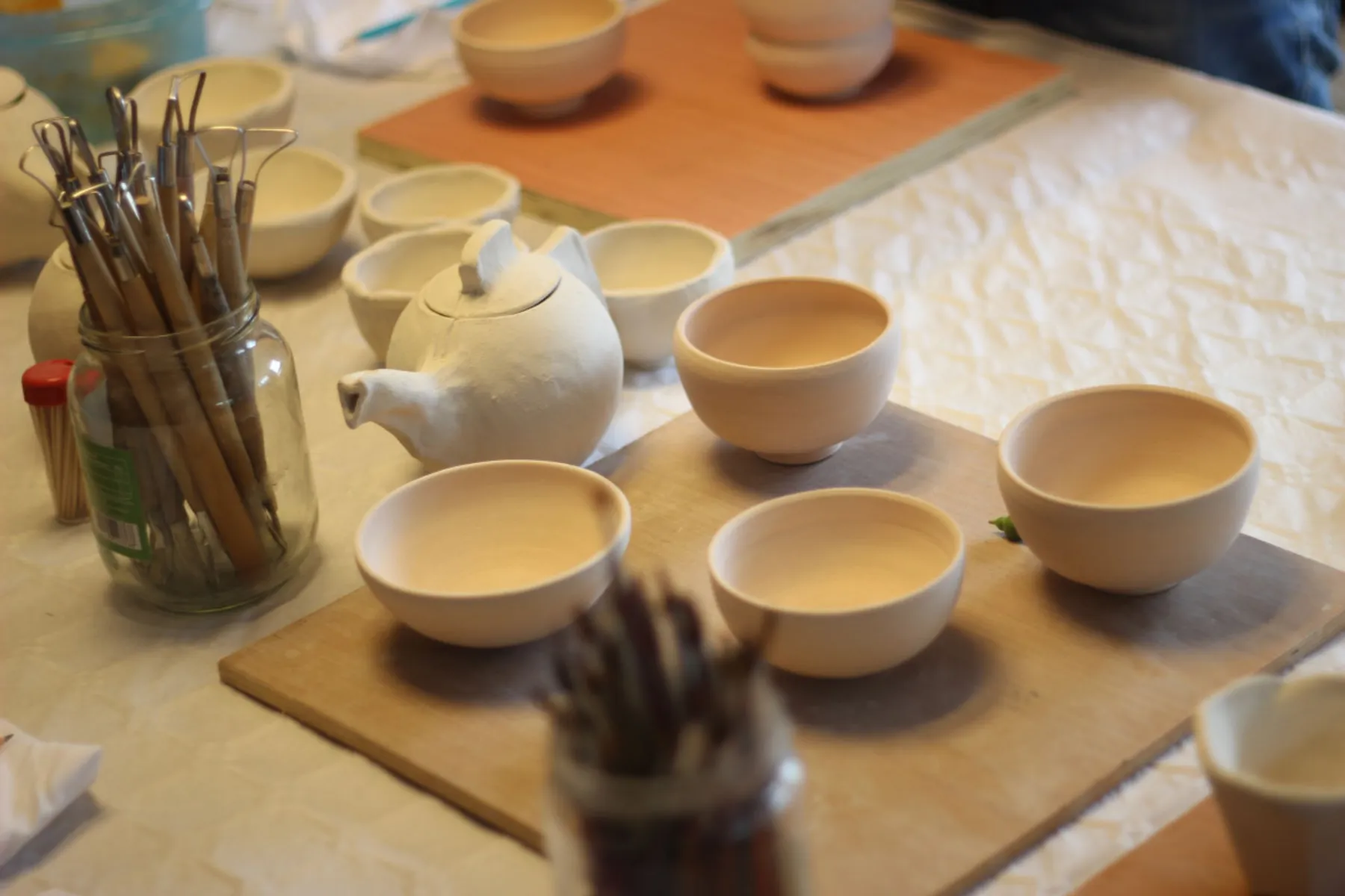 Tournez et modelez 4 bols en céramique - Image n°5 - Wecandoo