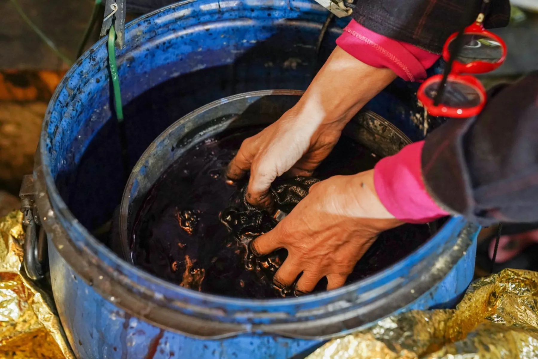 Teignez votre furoshiki à l'indigo - Image n°2 - Wecandoo