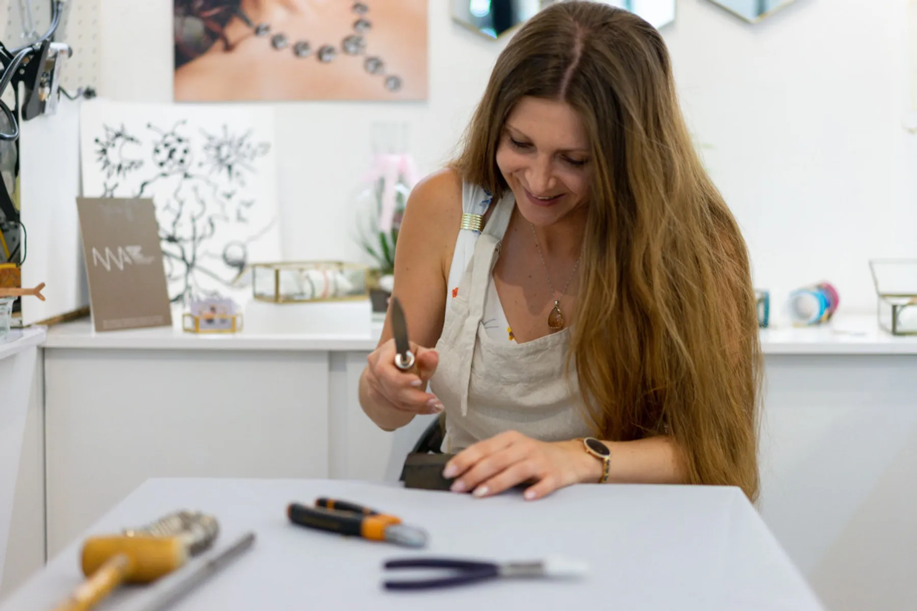 Créez votre bracelet manchette en laiton - Image n°4 - Wecandoo