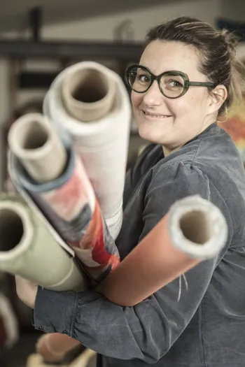 Charlène : Tapissière d’ameublement à Reims