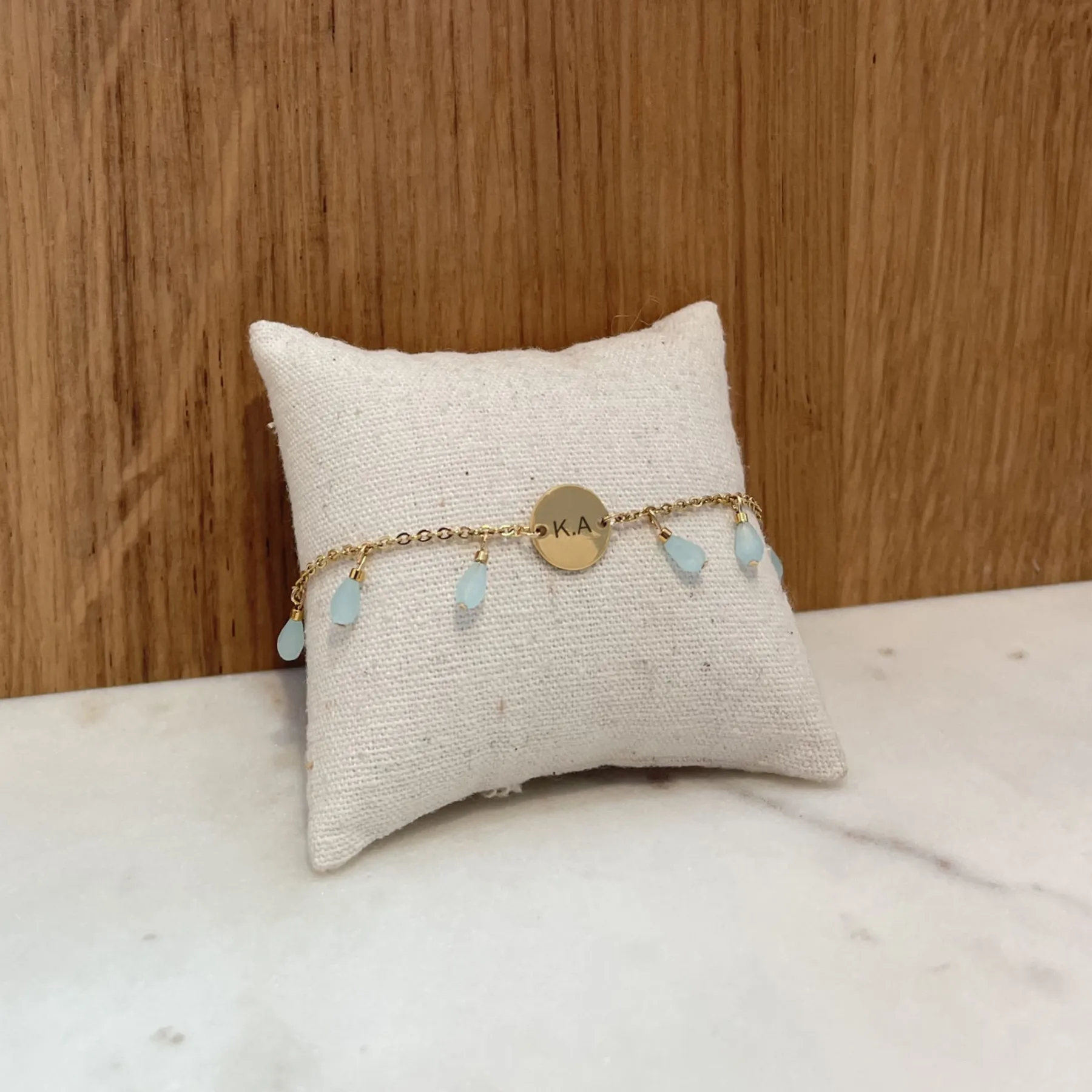 Réalisez votre bracelet avec médaille gravée personnalisée - Afbeelding nr. 4 - Wecandoo