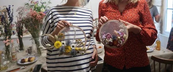 Créez en duo votre tambour fleuri - Image n°5 - Wecandoo