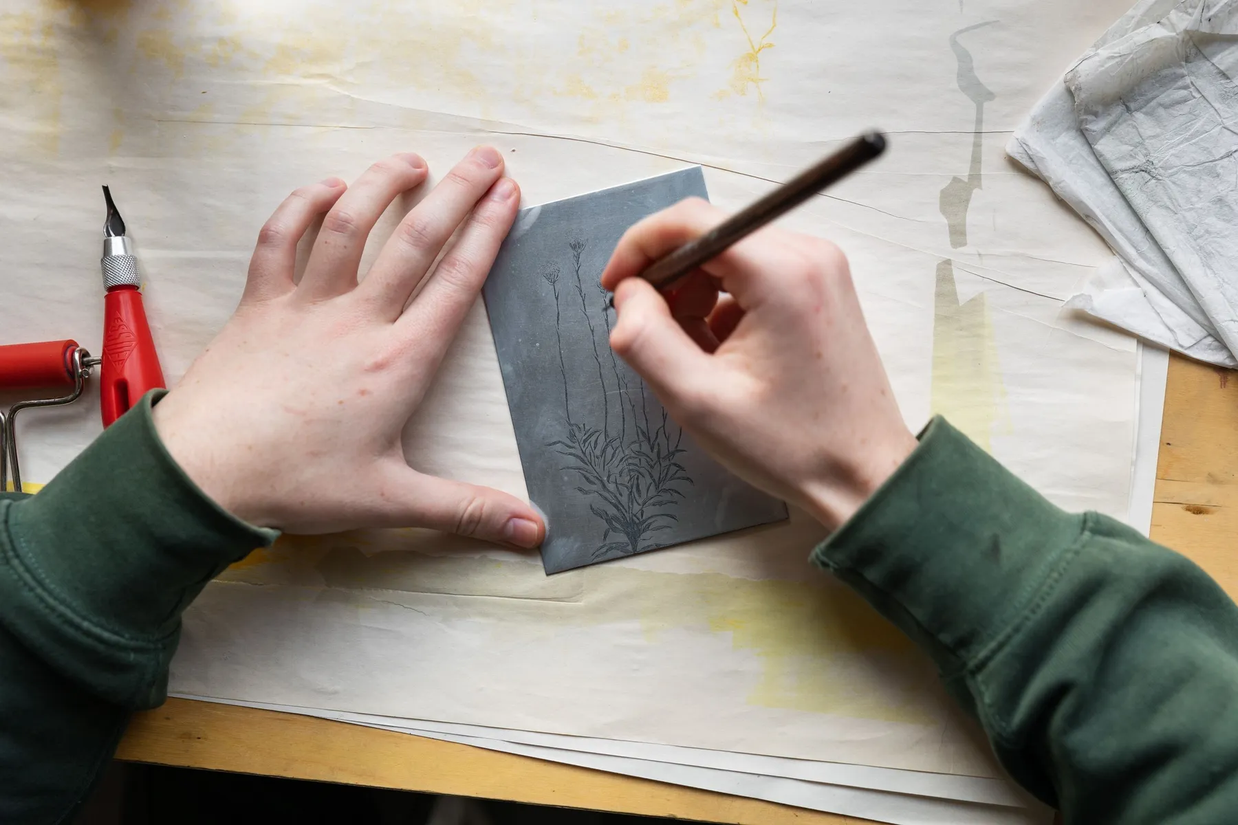 Découvrez la gravure en taille-douce - Afbeelding nr. 4 - Wecandoo