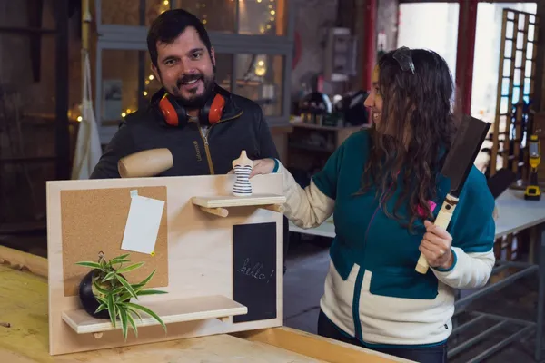 Wecandoo - Créez votre étagère modulable en bois