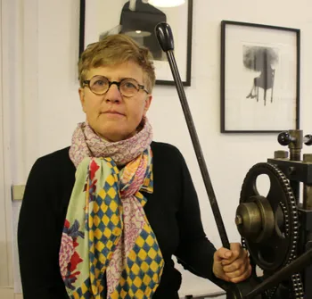 Pascale : Graveuse à Grenoble