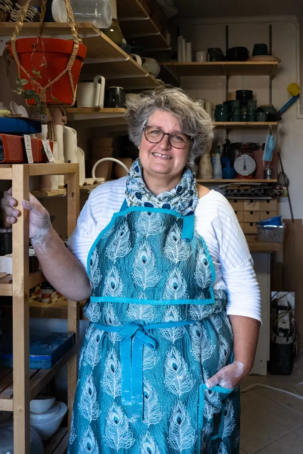 Valérie: Céramiste in Dourdan