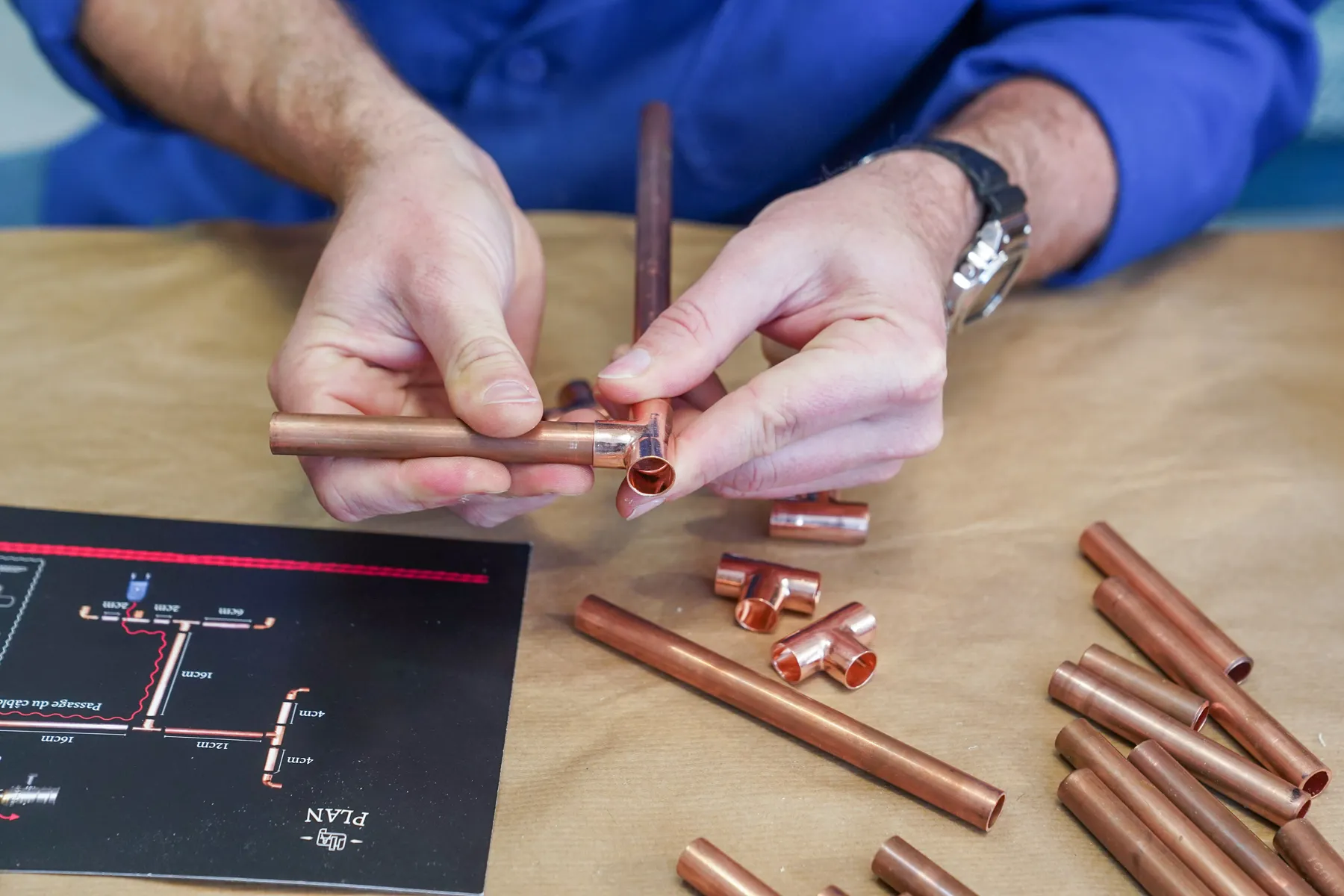 Eblouissez votre équipe et réalisez vos lampes design en cuivre - Image n°1 - Wecandoo