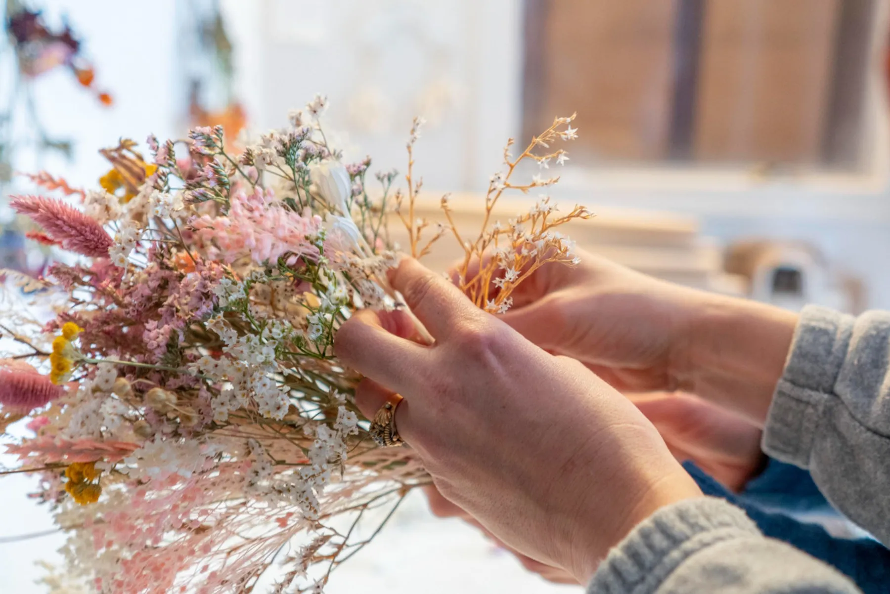 Créez votre composition de fleurs séchées - Image n°3 - Wecandoo