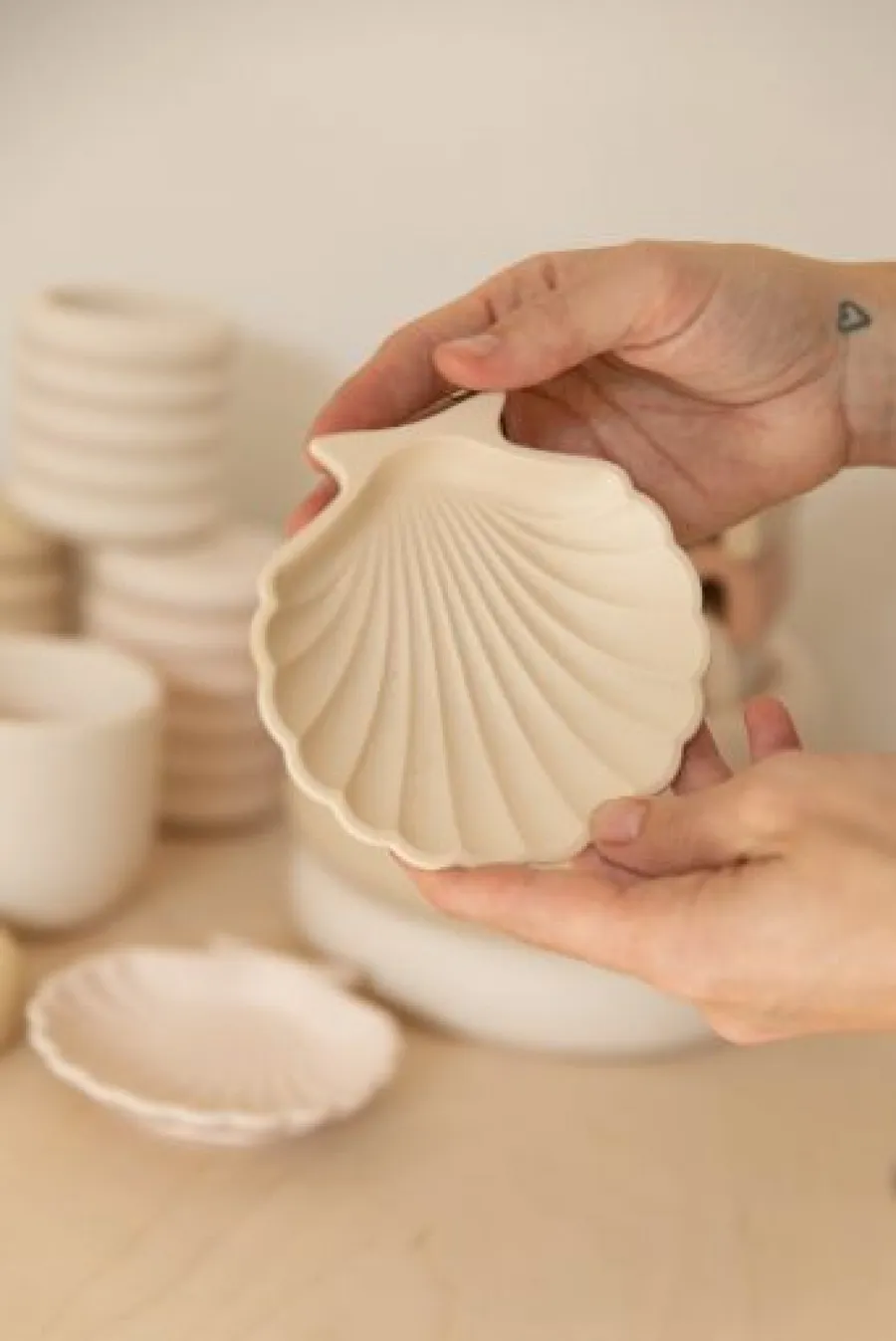 Fabriquez votre porte-savon coquillage en Jesmonite - Image n°1 - Wecandoo