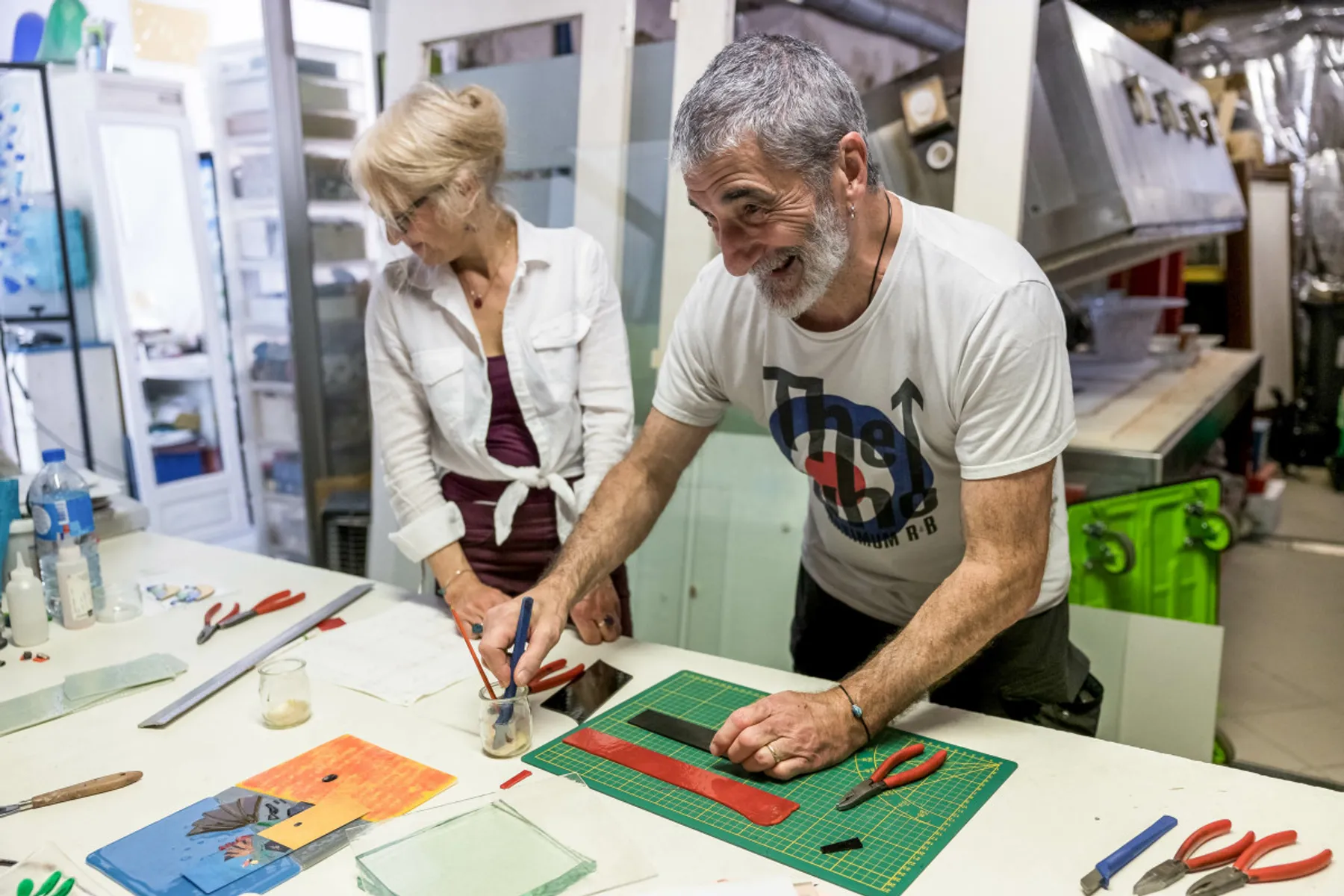 Créez votre plat en verre en hommage à Matisse - Image n°4 - Wecandoo