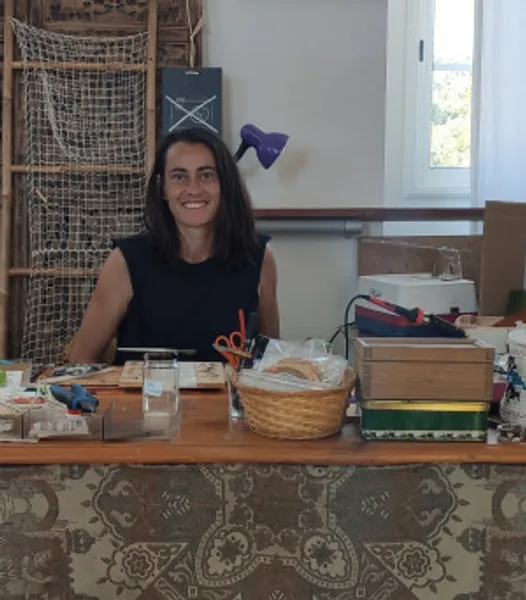 Camille : Vitrailliste à Noirmoutier
