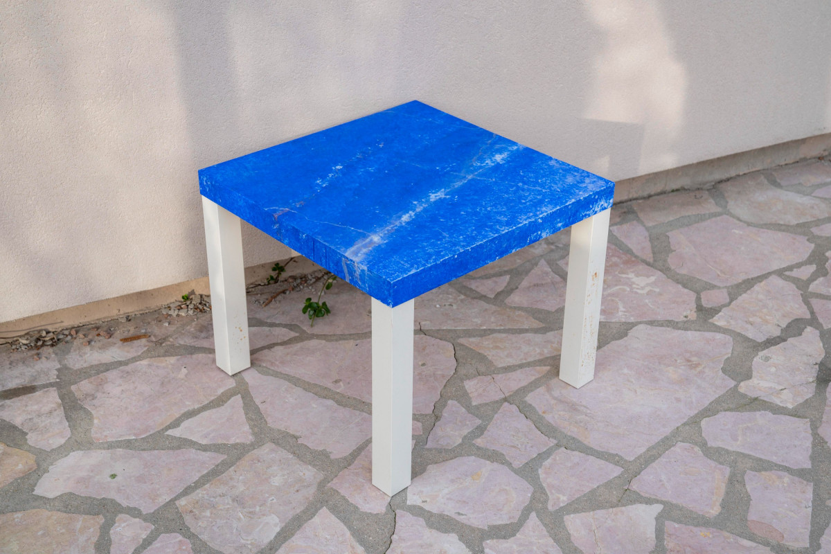 Wecandoo - Initiez-vous à la technique du décor et créez votre table effet lapis-lazuli - Image n°5