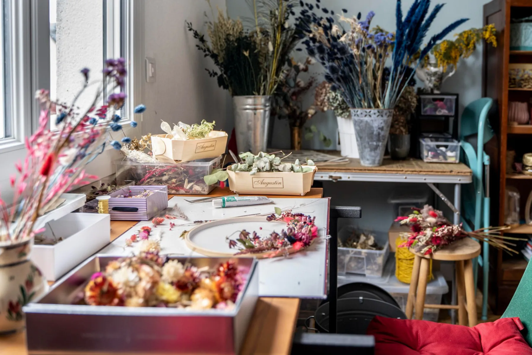 Réalisez votre tambour fleuri - Image n°2 - Wecandoo