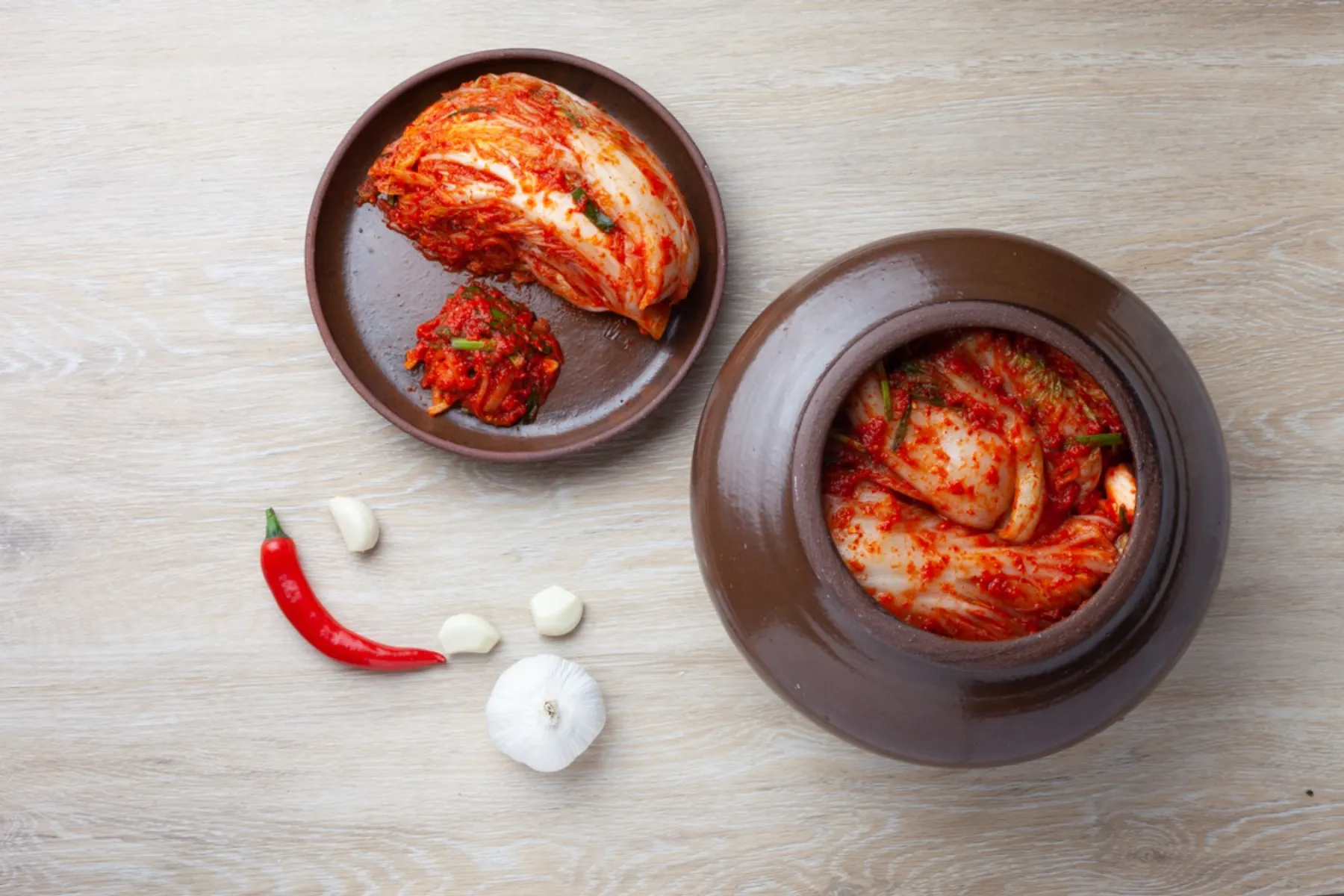 Réalisez votre Kimchi traditionnel (chou épicé ou non épicé au choix) - Afbeelding nr. 1 - Wecandoo