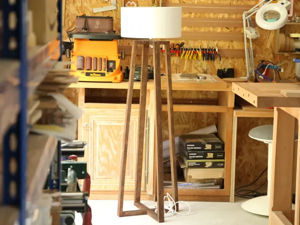 Wecandoo - Réalisez votre lampadaire scandinave