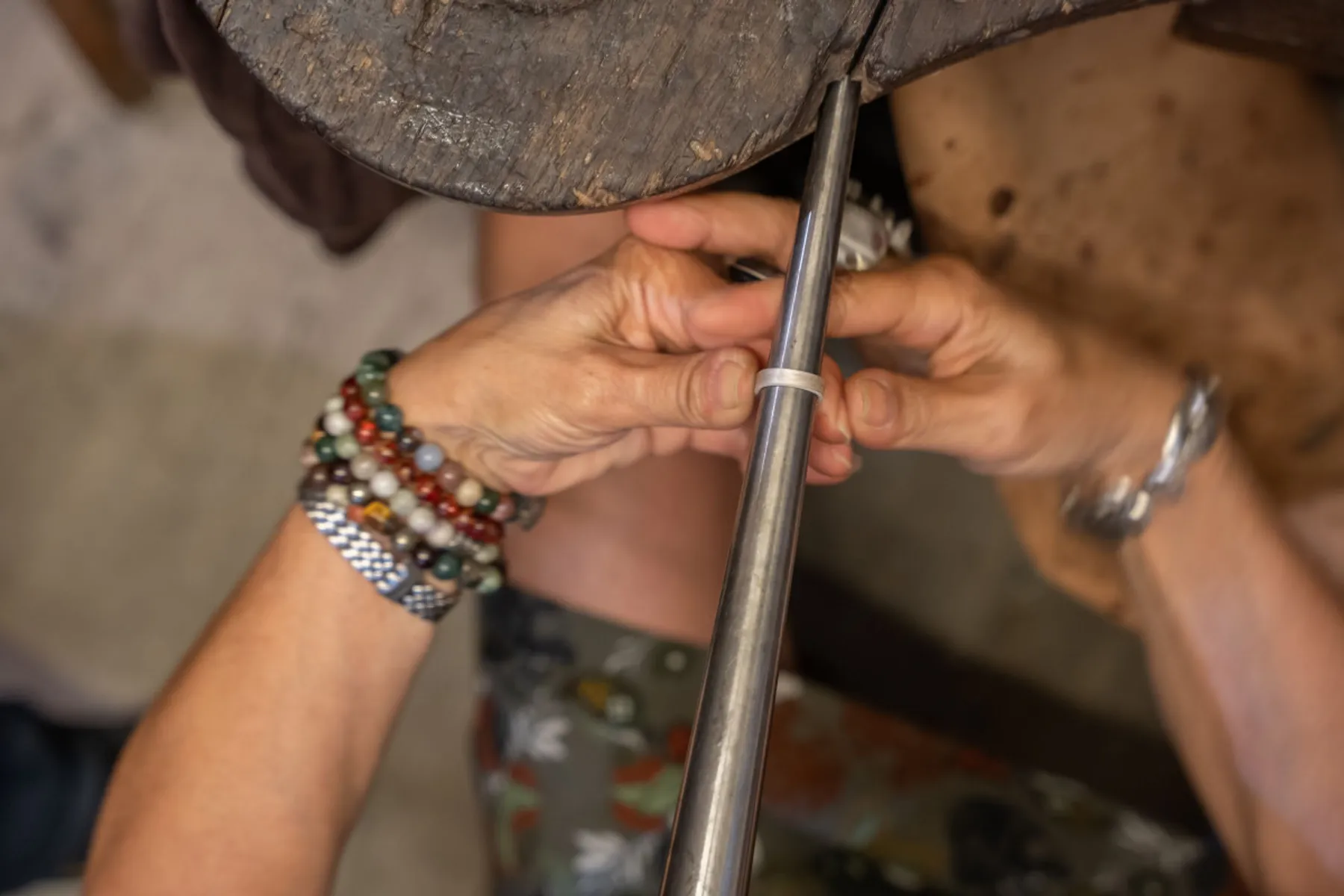 Créez votre bague martelée en argent - Afbeelding nr. 3 - Wecandoo