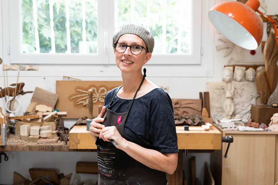 Magali : Sculptrice sur bois à Drôme (26)