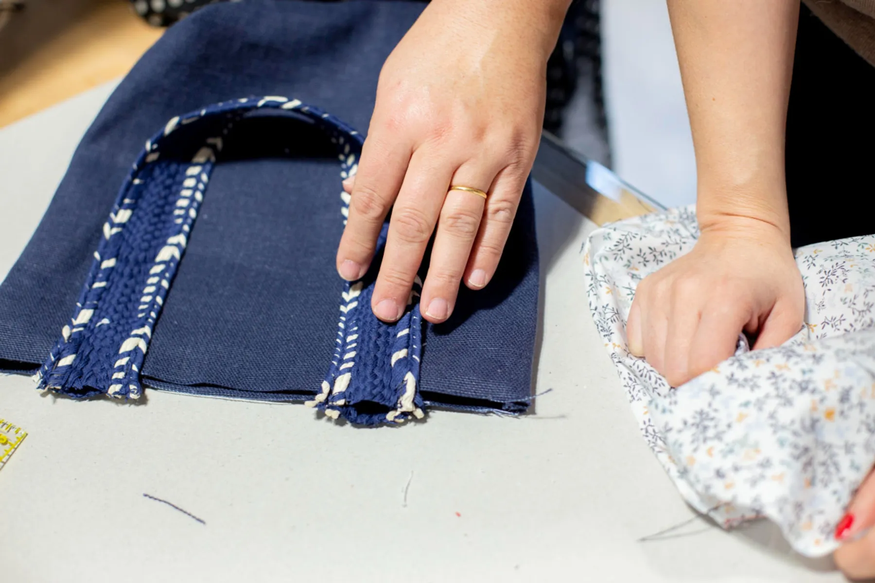 Créez votre lunch box en lin - Image n°4 - Wecandoo