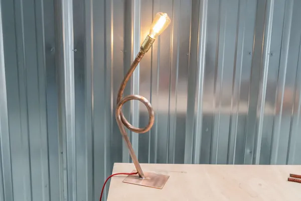Wecandoo - Fabriquez votre lampe en cuivre