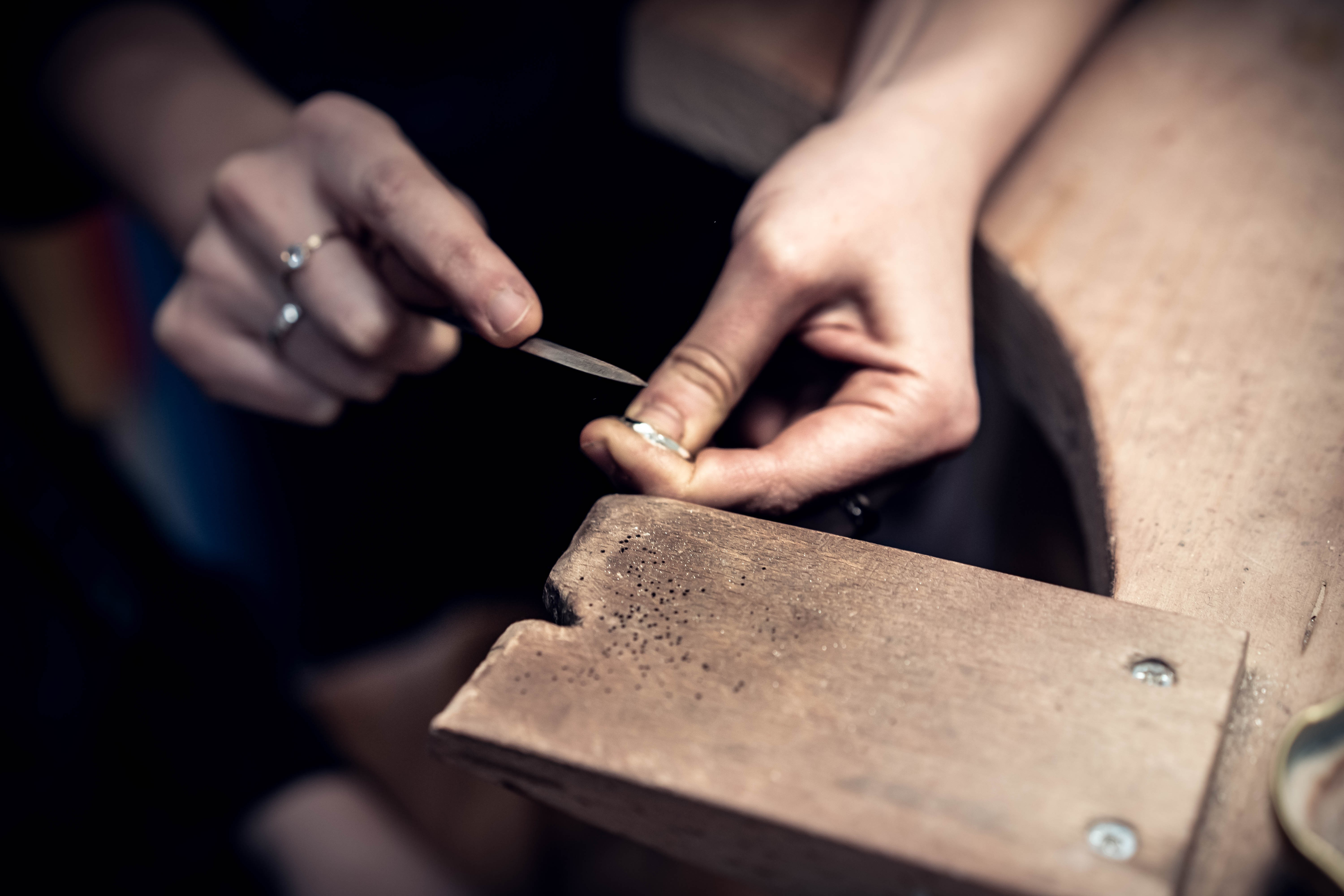 Wecandoo - Fabriquez votre bague en argent sertie - Afbeelding nr. 1