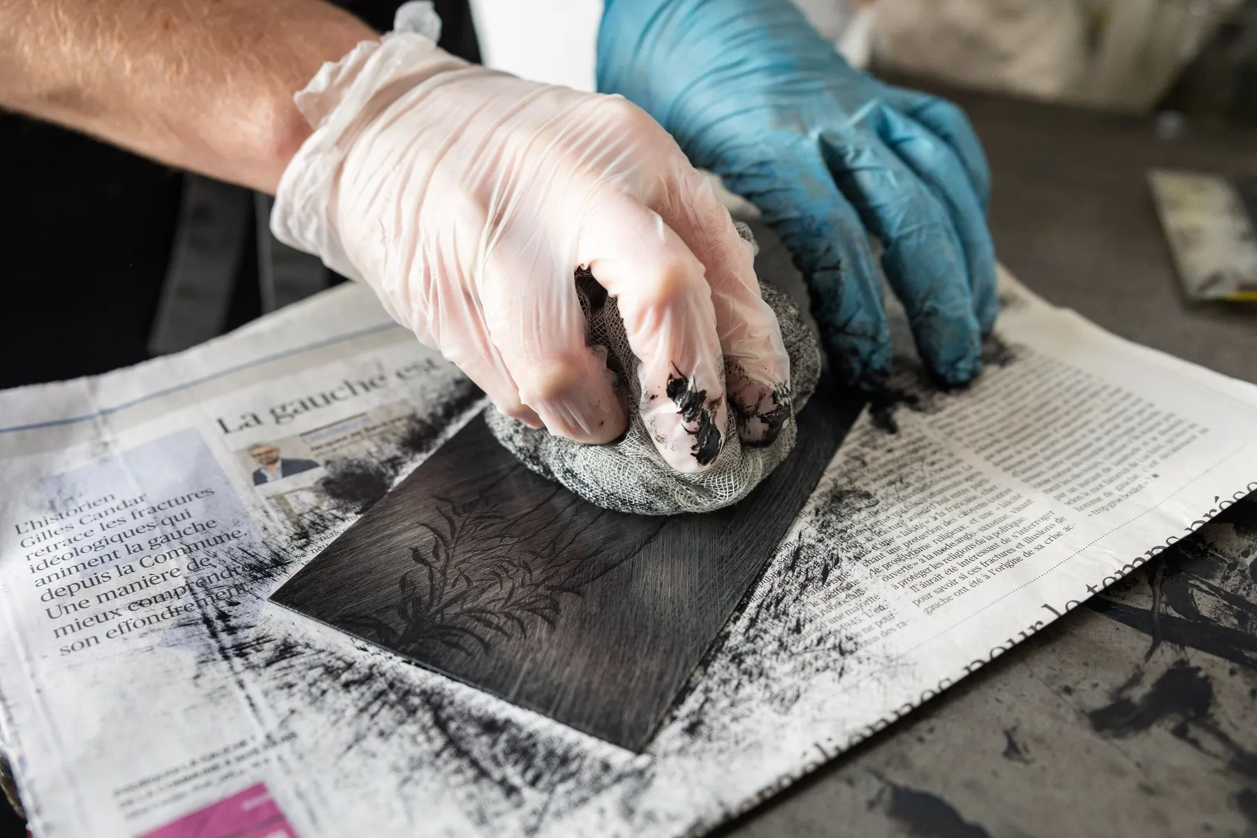 Découvrez la gravure en taille-douce - Afbeelding nr. 2 - Wecandoo