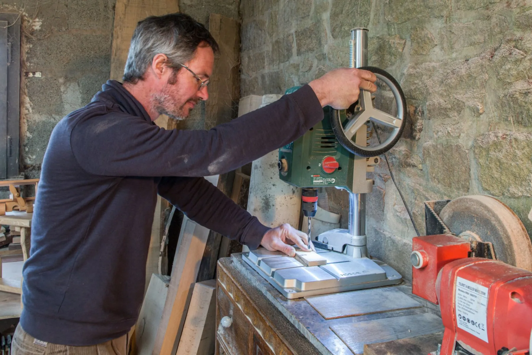Fabriquez votre tabouret en chêne ou hêtre massif - Afbeelding nr. 1 - Wecandoo