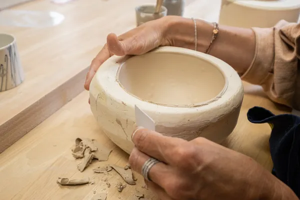 Coulez votre bol et votre assiette en porcelaine - Image n°3 - Wecandoo