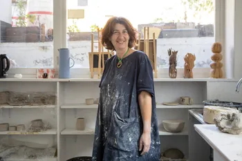 Claudia: Ceramist and Turner in Bruxelles