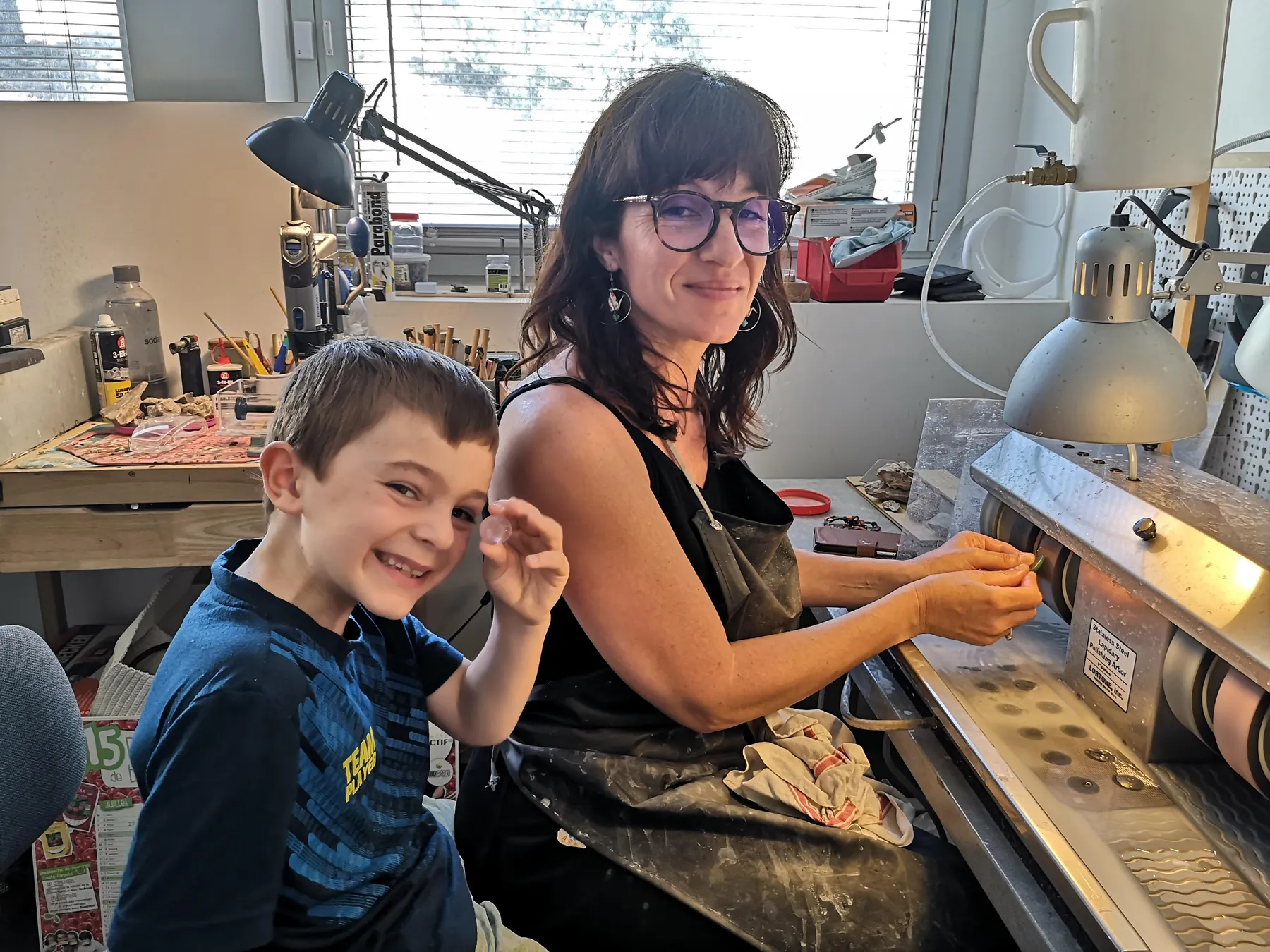 Découvrez le métier de lapidaire en duo avec votre enfant - Afbeelding nr. 5 - Wecandoo