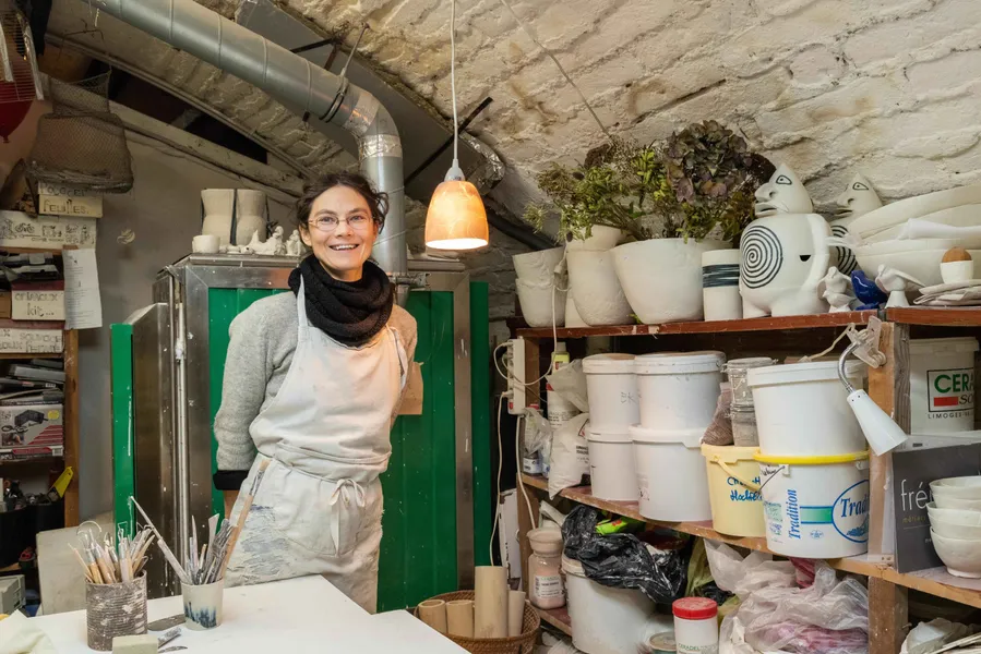 Barbara : Céramiste / Plasticienne à Strasbourg
