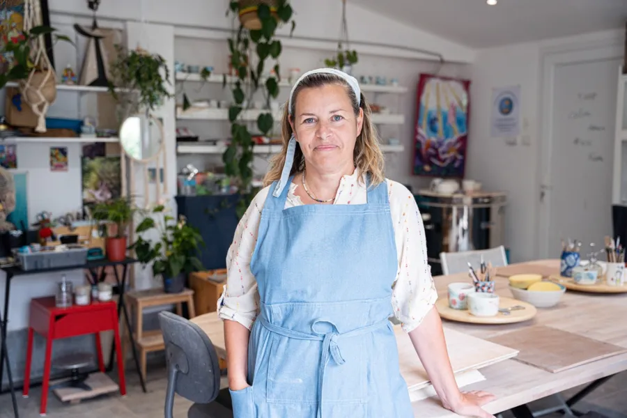 Cécile: Céramiste in Montpellier