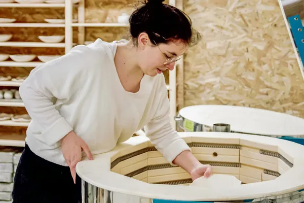 Wecandoo - Créez votre duo d'assiettes en porcelaine