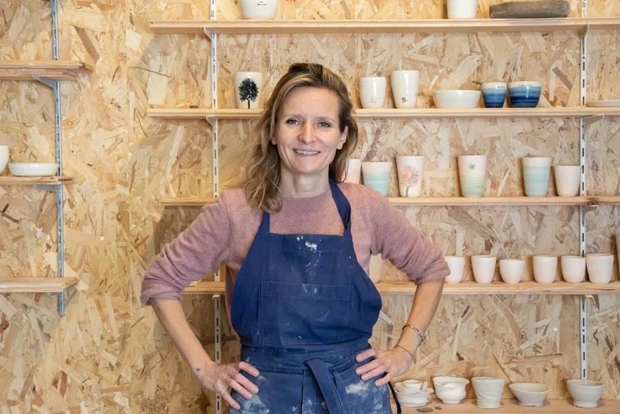 Karine : Céramiste - Tourneuse à Bordeaux
